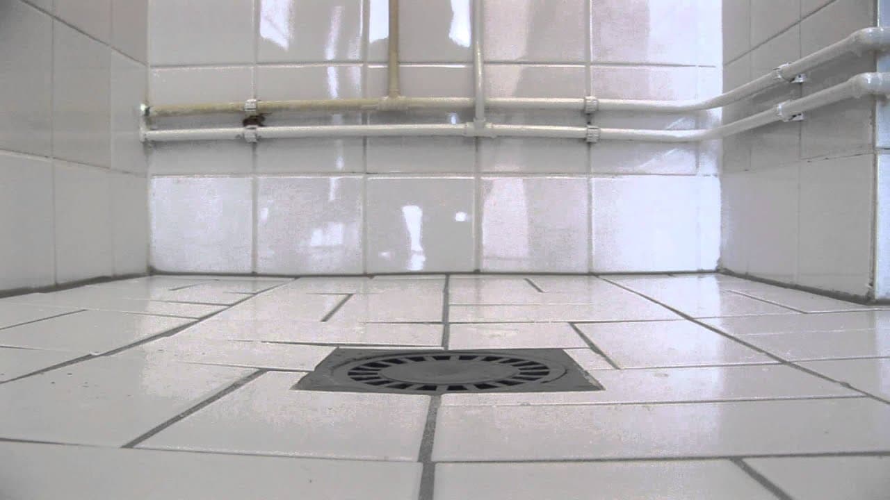 Doucheputje schoonmaken